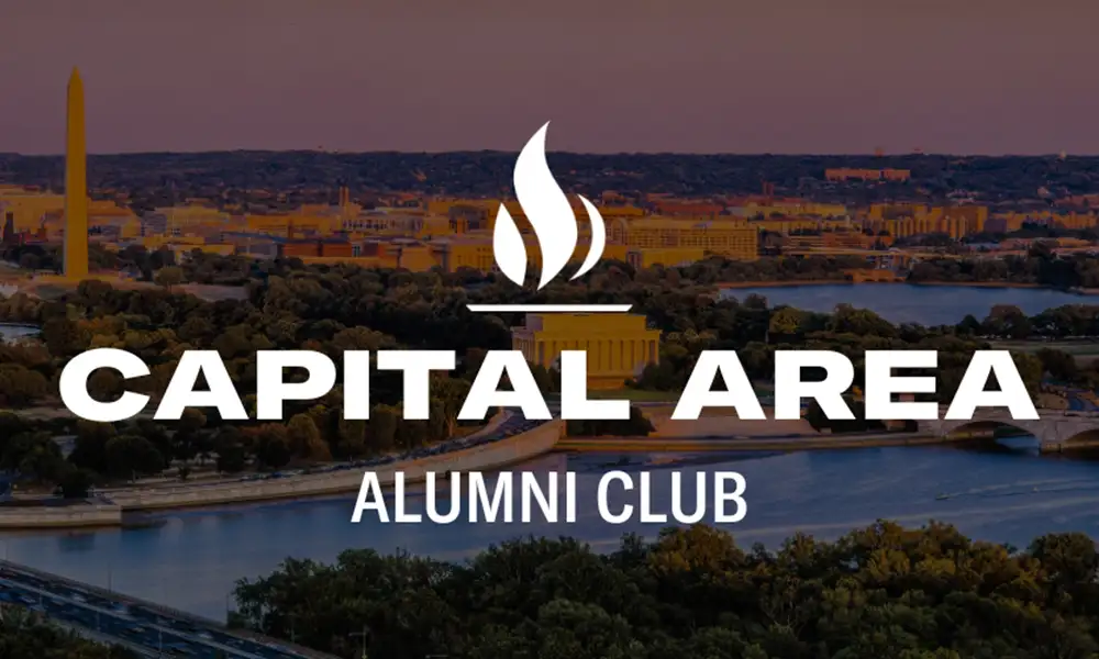 Capital Area Alumni Club [photo of washington d.c. skyline]