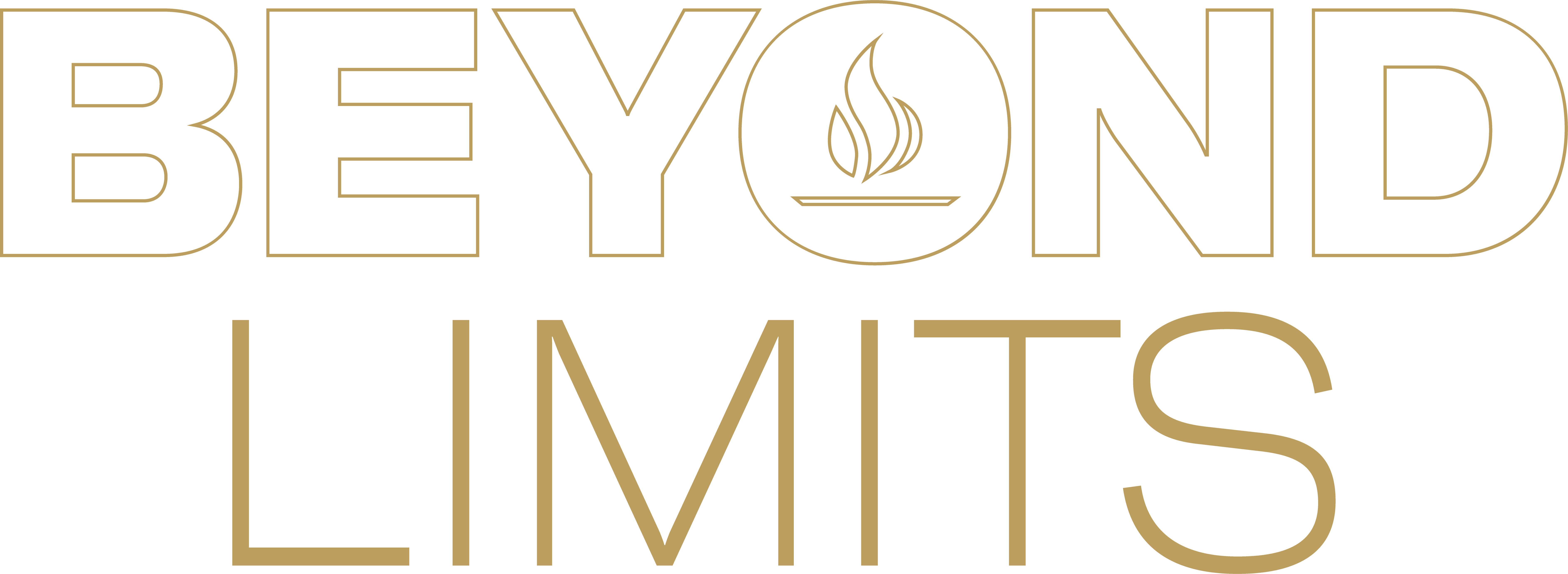 beyond limits outlined logo