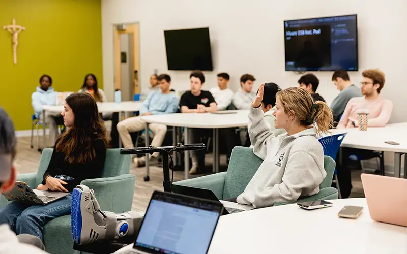 students in classroom