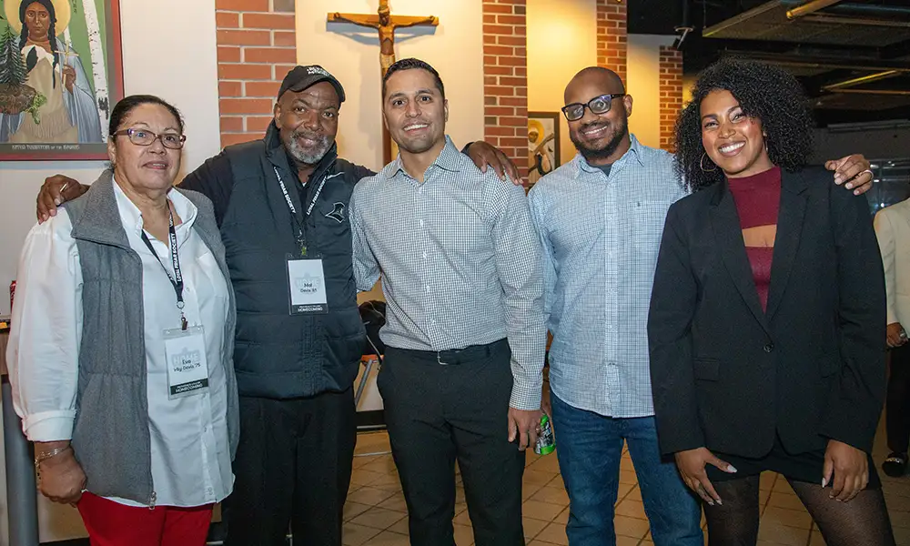 Friars of Color at alumni events