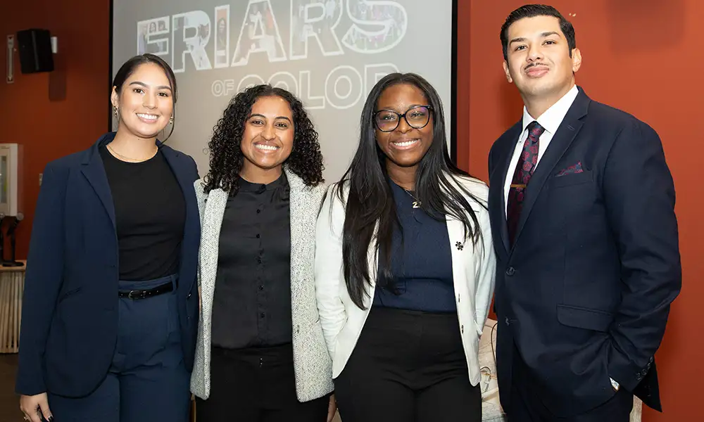 Friars of Color at alumni events