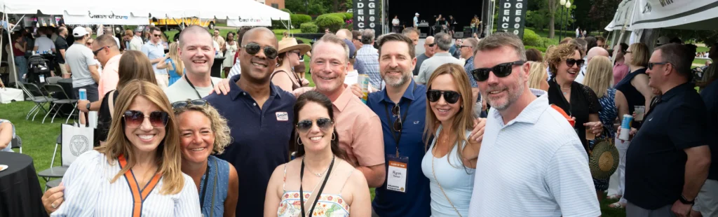 Group of alumni at the Reunion Festival during Reunion 2026